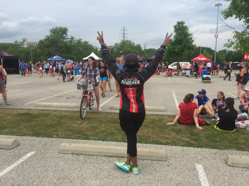 I am a MARATHON finisher!